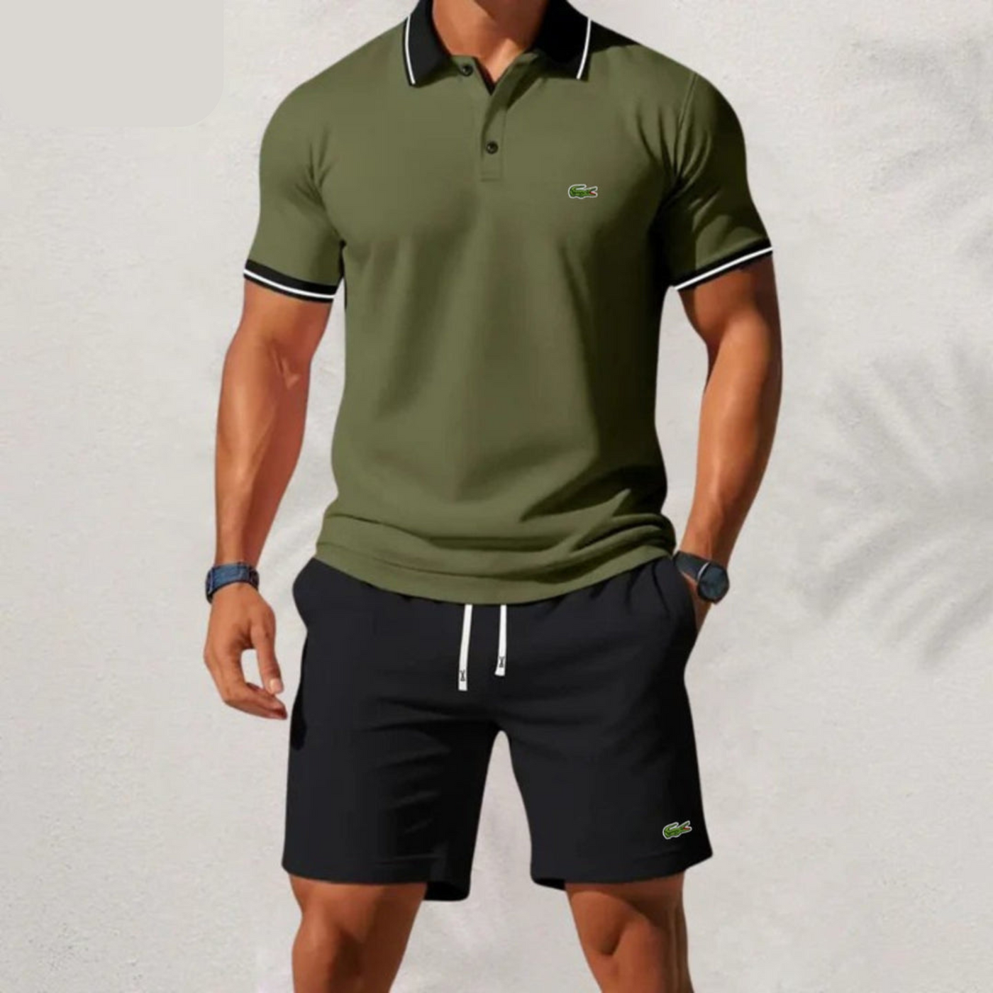 Elias | Allsidig polo- og shortssett