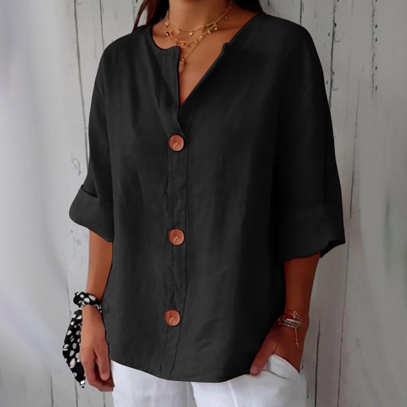 Noelia | Avslappet bluse for tidløs eleganse