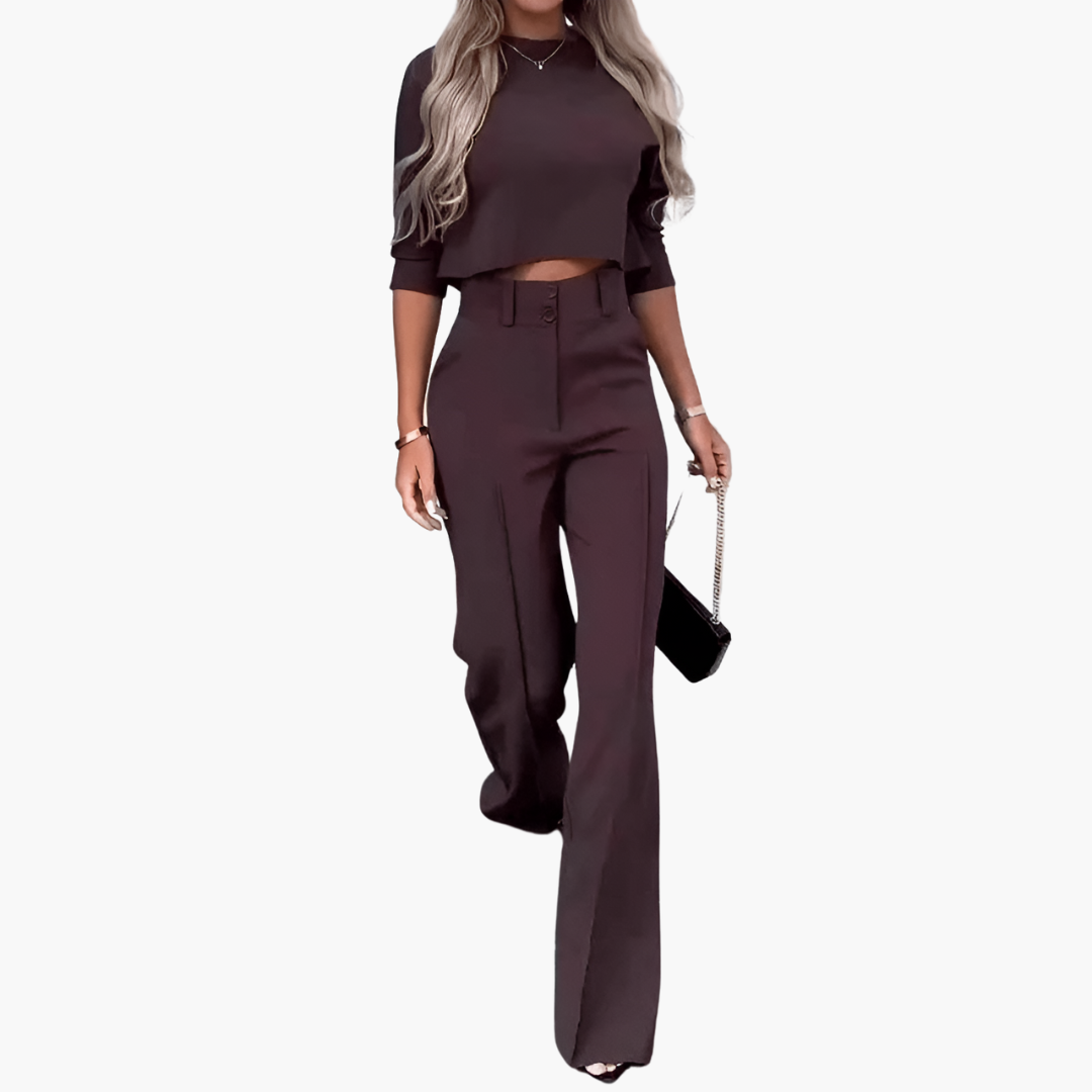 Maria | Elegant kort toppsett for kvinner
